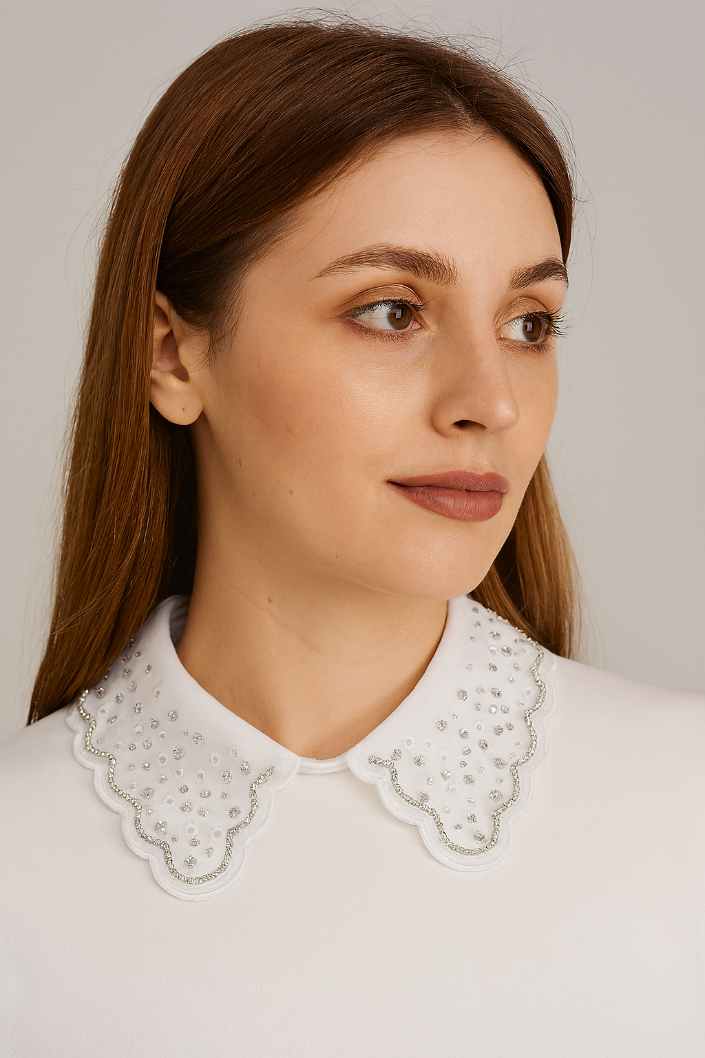 Faux Solid Fake Collar