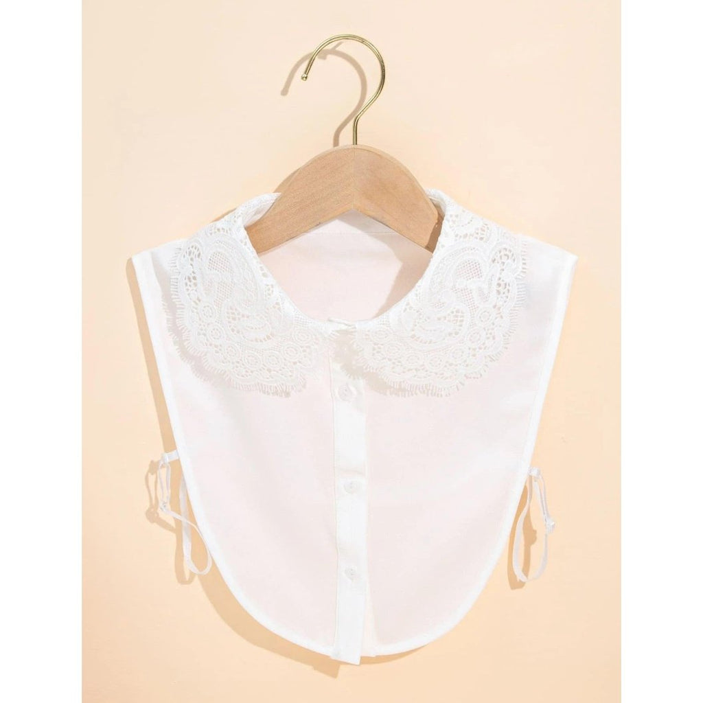 Lace Trim Dickey Collars