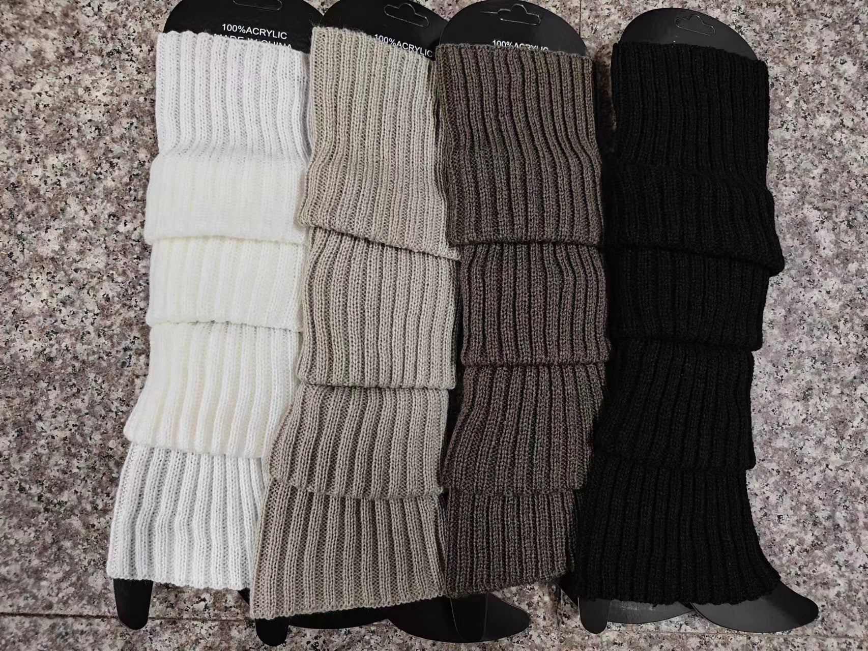 Solid Warm Leg Gloves