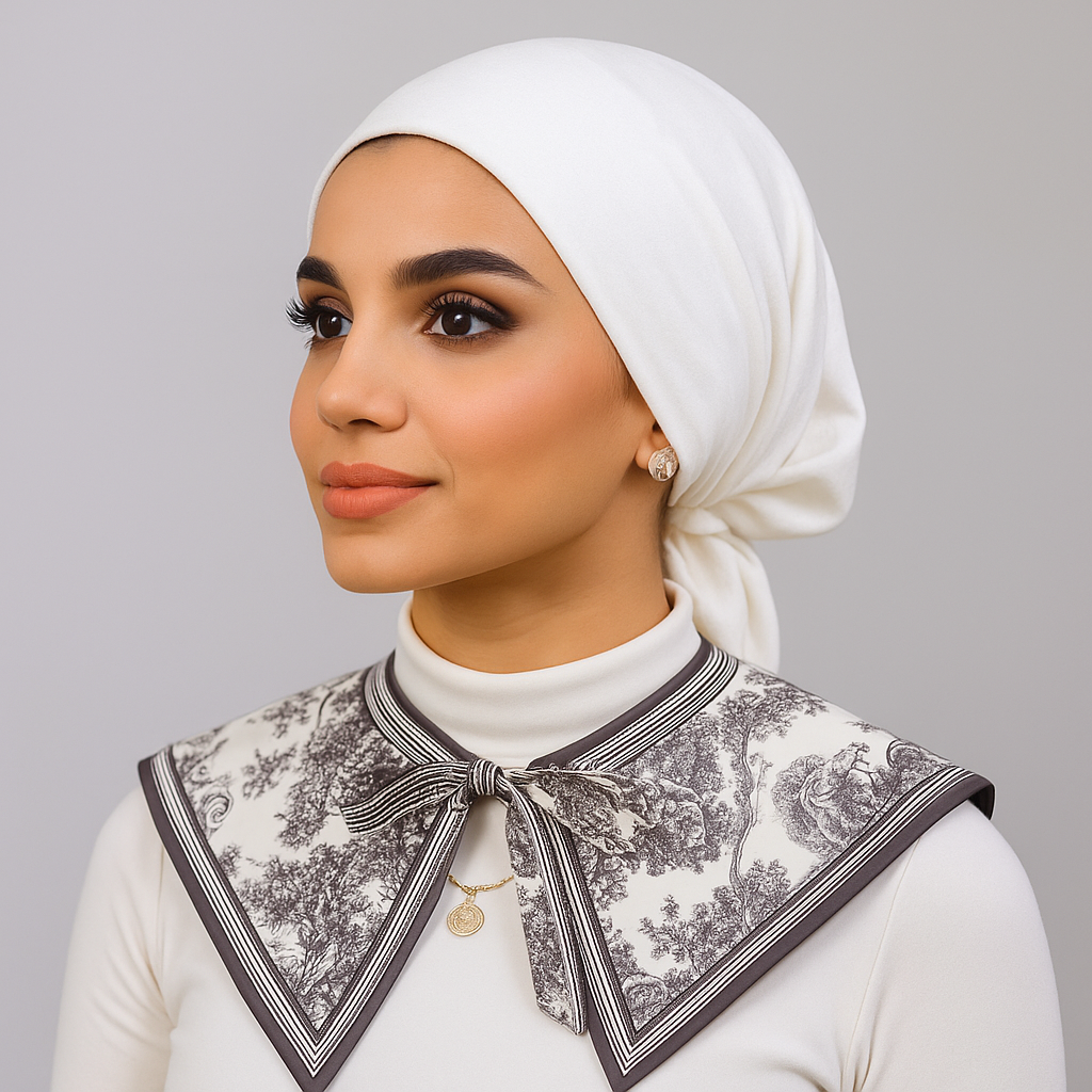 Printed Dickey Collar (Animal Design)