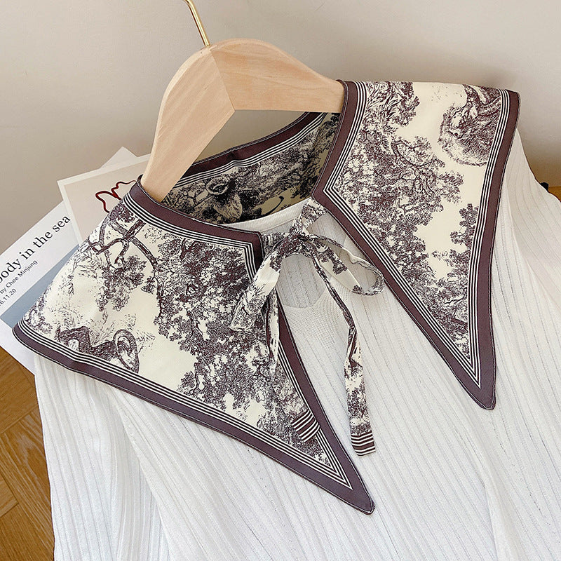 Printed Dickey Collar (Animal Design)