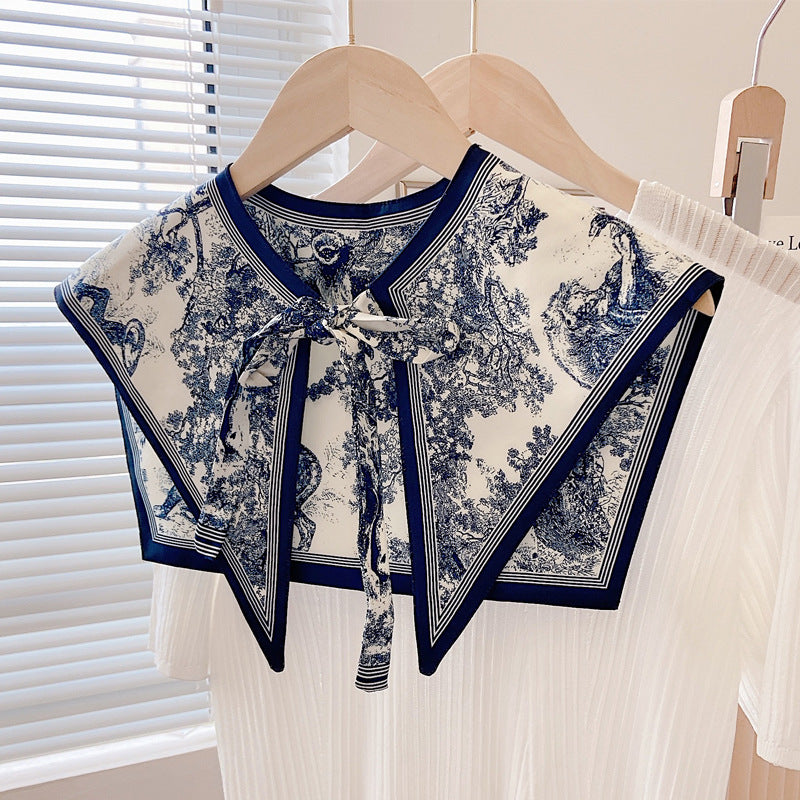 Printed Dickey Collar (Animal Design)