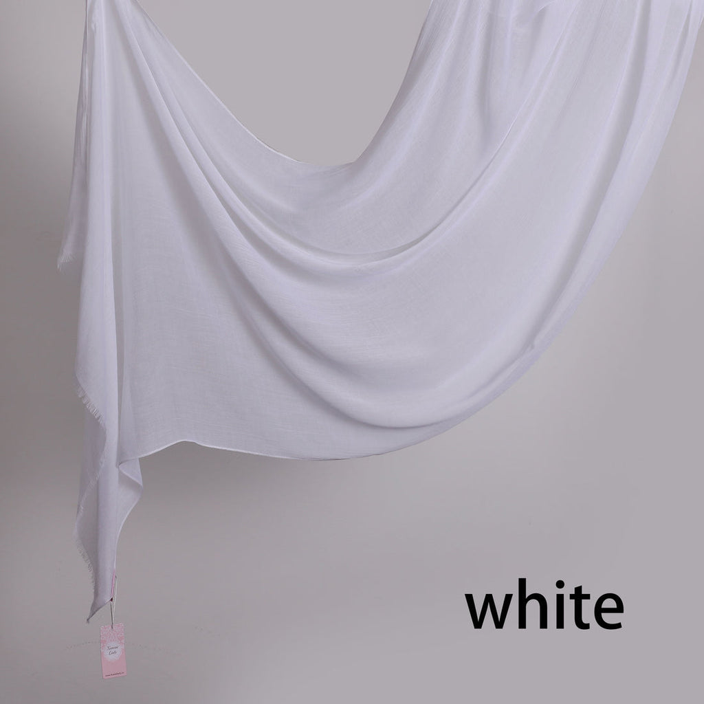 شيلة شال خفيف كويت ليدي خيط كتان سادة