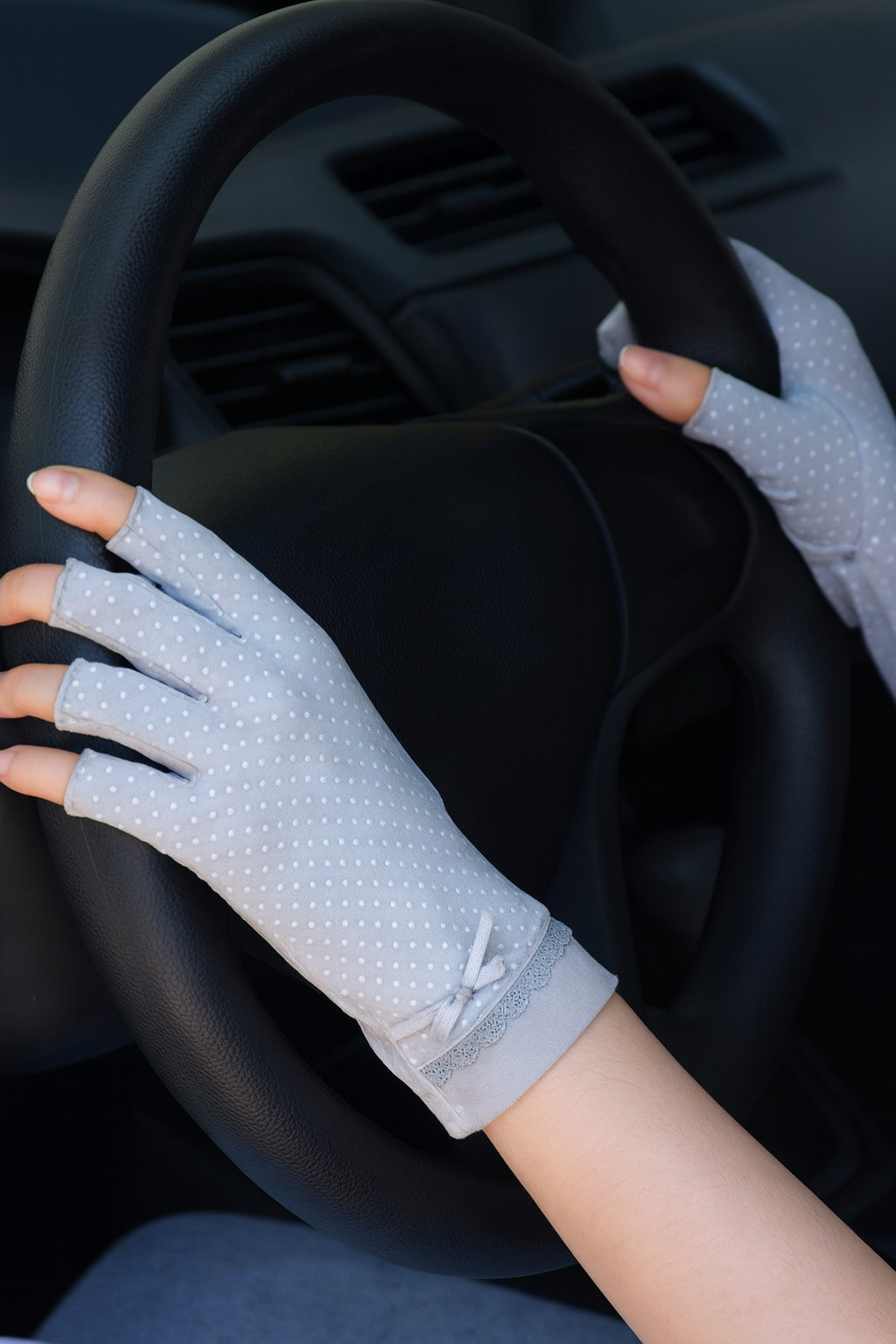 Half Finger Sun Protection Driving Gloves