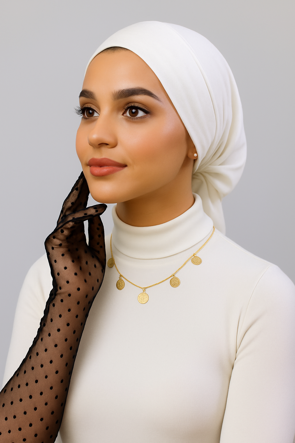 Polka Dot Lace Sleeves for Women